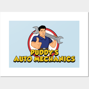 Puddy's Auto Mechanics Posters and Art